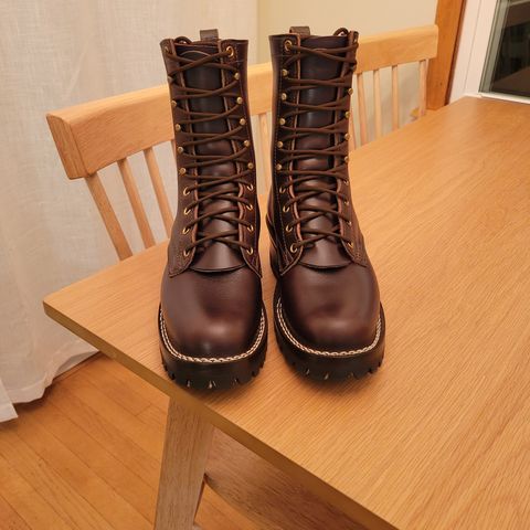 Nicks Urban Logger in Horween Brown Chromexcel
