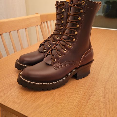 Nicks Urban Logger in Horween Brown Chromexcel