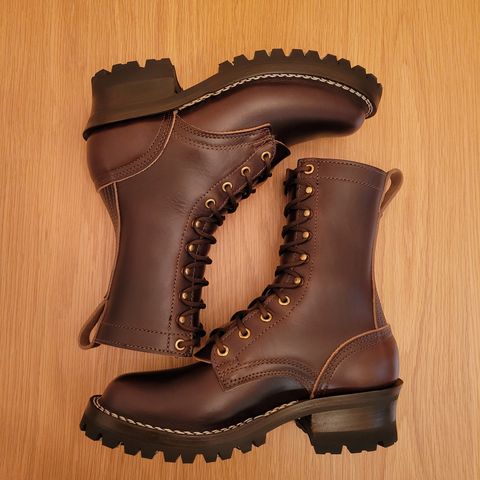 Nicks Urban Logger in Horween Brown Chromexcel