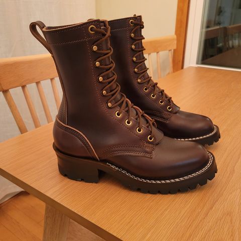 Nicks Urban Logger in Horween Brown Chromexcel