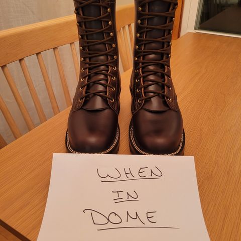 Nicks Urban Logger in Horween Brown Chromexcel