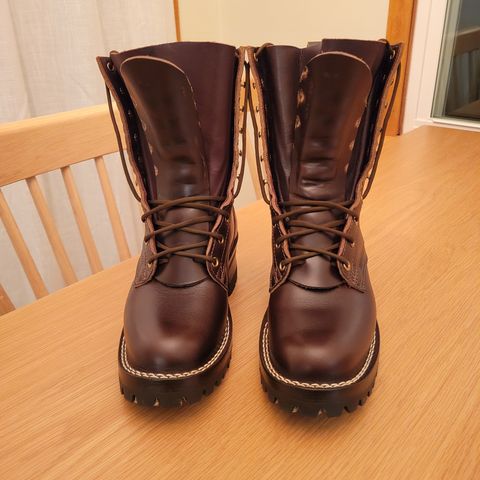 Nicks Urban Logger in Horween Brown Chromexcel