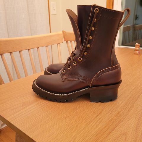 Nicks Urban Logger in Horween Brown Chromexcel