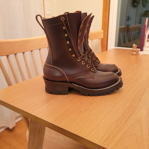Nicks Urban Logger in Horween Brown Chromexcel