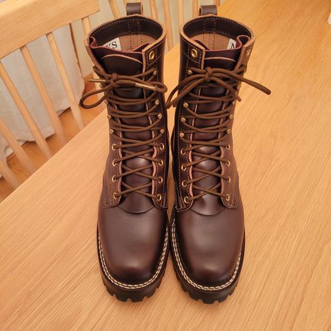 Nicks Urban Logger in Horween Brown Chromexcel