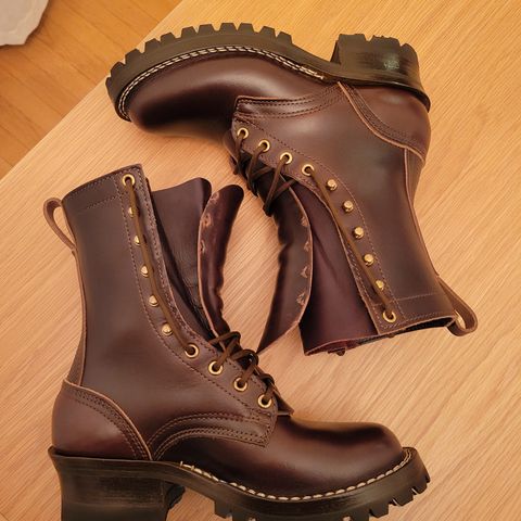 Nicks Urban Logger in Horween Brown Chromexcel