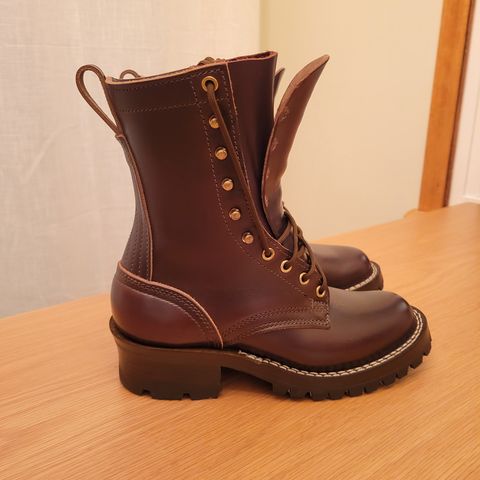 Nicks Urban Logger in Horween Brown Chromexcel