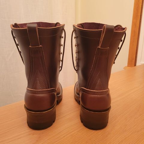Nicks Urban Logger in Horween Brown Chromexcel