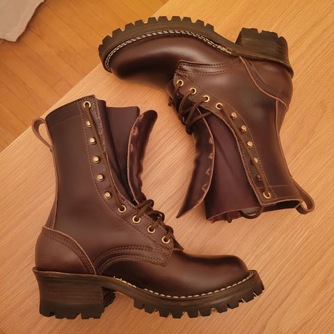 Nicks Urban Logger in Horween Brown Chromexcel