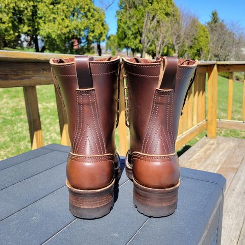 Nicks Urban Logger in Horween Brown Chromexcel