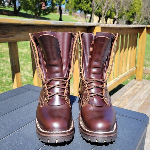 Nicks Urban Logger in Horween Brown Chromexcel