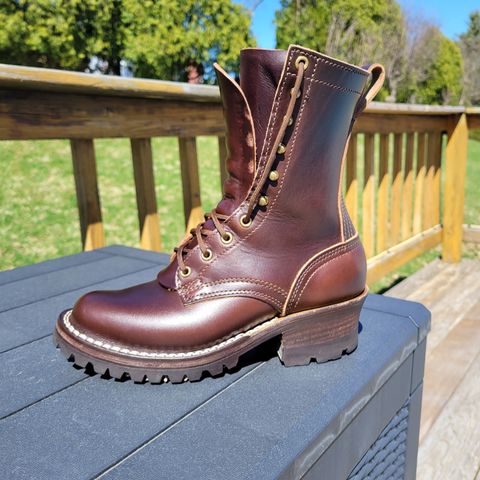 Nicks Urban Logger in Horween Brown Chromexcel