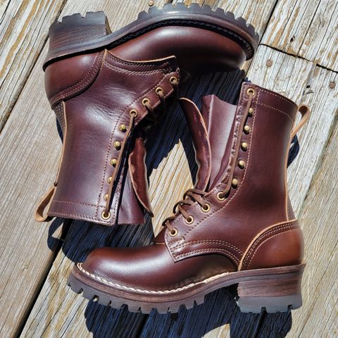 Nicks Urban Logger in Horween Brown Chromexcel