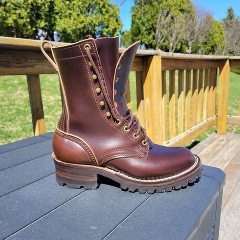 Nicks Urban Logger in Horween Brown Chromexcel