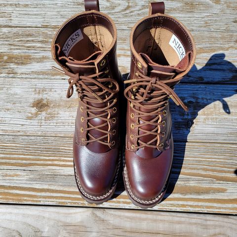 Nicks Urban Logger in Horween Brown Chromexcel