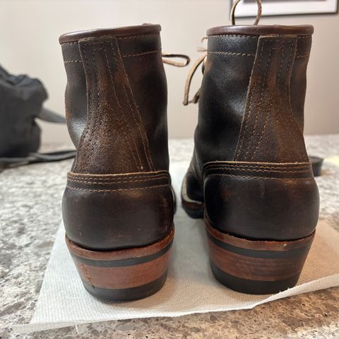 Nicks Robert in Horween Brown Waxed Flesh