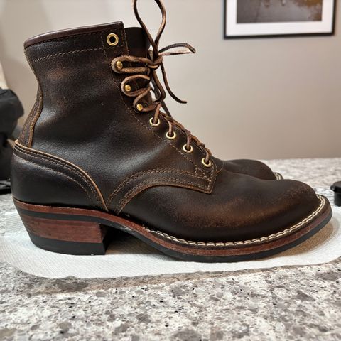 Nicks Robert in Horween Brown Waxed Flesh