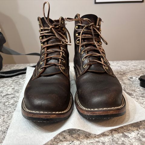 Nicks Robert in Horween Brown Waxed Flesh