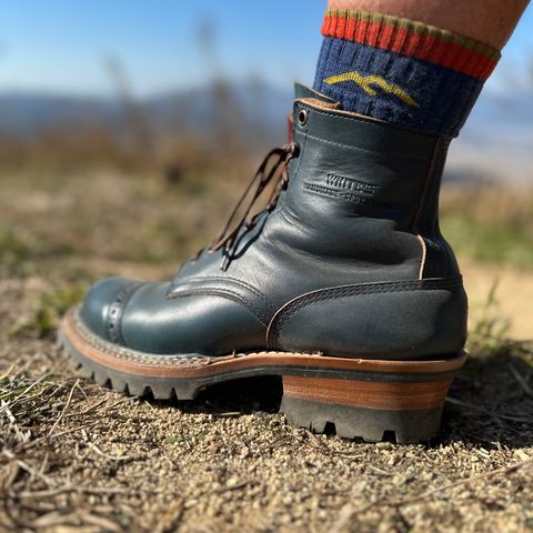 White's Bounty Hunter in Horween Navy Chromexcel