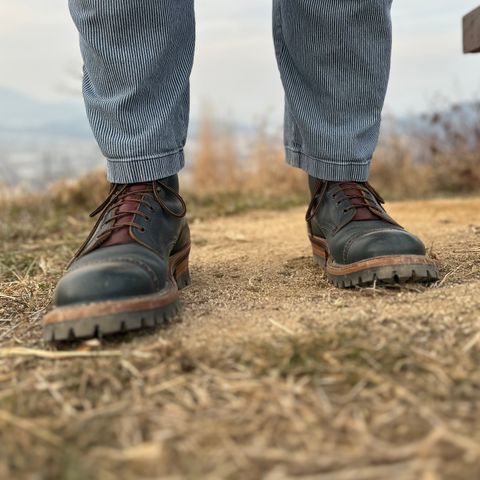 White's Bounty Hunter in Horween Navy Chromexcel
