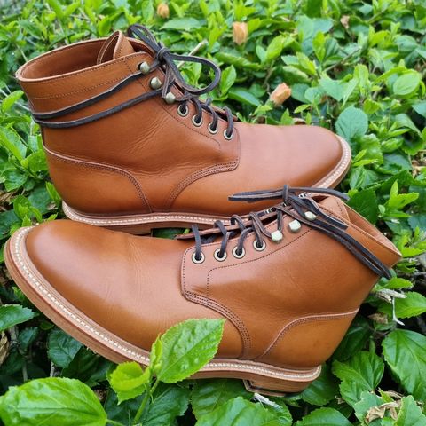 Grant Stone Diesel Boot in Badalassi Carlo Saddle Tan Minerva