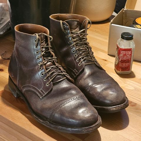 Viberg Service Boot in Maryam T. Moro Horsebutt