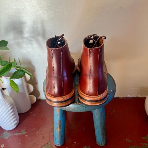 Rancourt & Co. Porter Boot in Horween Espresso Shell Cordovan