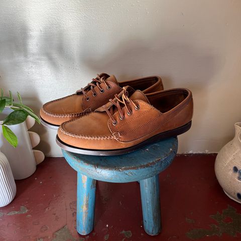 Rancourt & Co. Classic Ranger-Moc in Horween Wheat Chamois