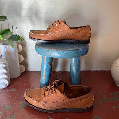 Rancourt & Co. Classic Ranger-Moc in Horween Wheat Chamois