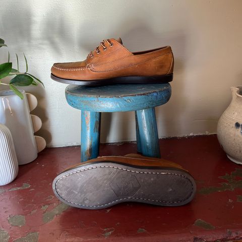 Rancourt & Co. Classic Ranger-Moc in Horween Wheat Chamois