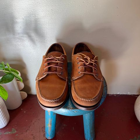 Rancourt & Co. Classic Ranger-Moc in Horween Wheat Chamois