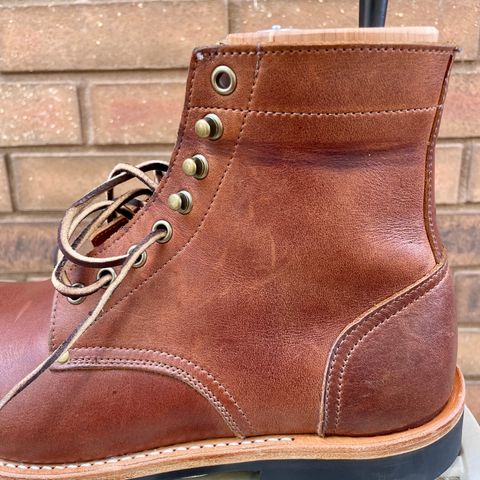 Oak Street Bootmakers Trench Boot in Seidel Light Brown Mustang