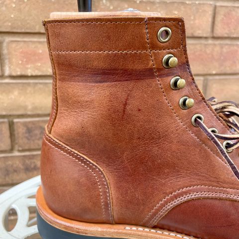 Oak Street Bootmakers Trench Boot in Seidel Light Brown Mustang