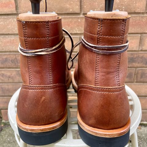 Oak Street Bootmakers Trench Boot in Seidel Light Brown Mustang