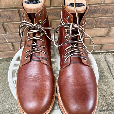 Oak Street Bootmakers Trench Boot in Seidel Light Brown Mustang