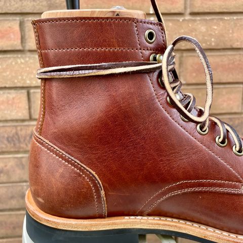 Oak Street Bootmakers Trench Boot in Seidel Light Brown Mustang