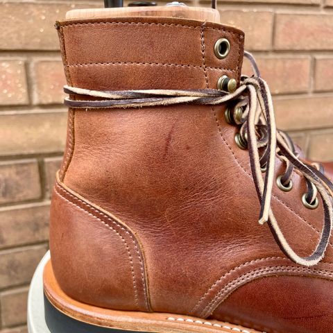 Oak Street Bootmakers Trench Boot in Seidel Light Brown Mustang