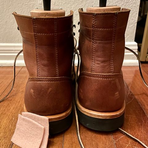 Oak Street Bootmakers Trench Boot in Seidel Light Brown Mustang