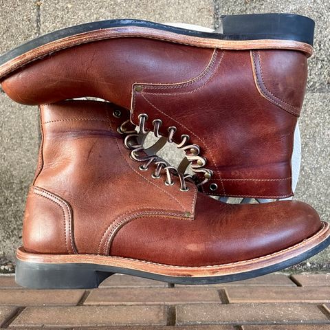 Oak Street Bootmakers Trench Boot in Seidel Light Brown Mustang