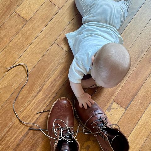 Oak Street Bootmakers Trench Boot in Seidel Light Brown Mustang