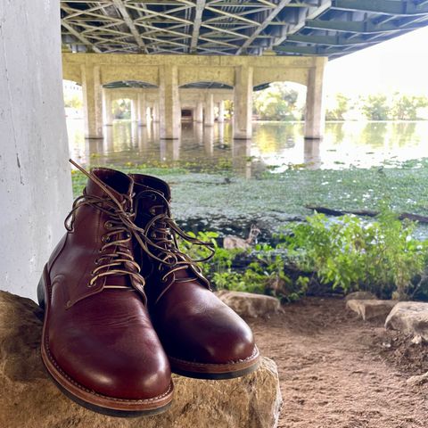 Oak Street Bootmakers Trench Boot in Seidel Light Brown Mustang