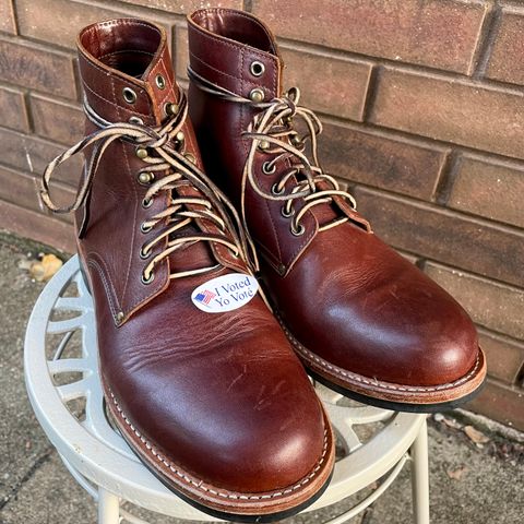 Oak Street Bootmakers Trench Boot in Seidel Light Brown Mustang