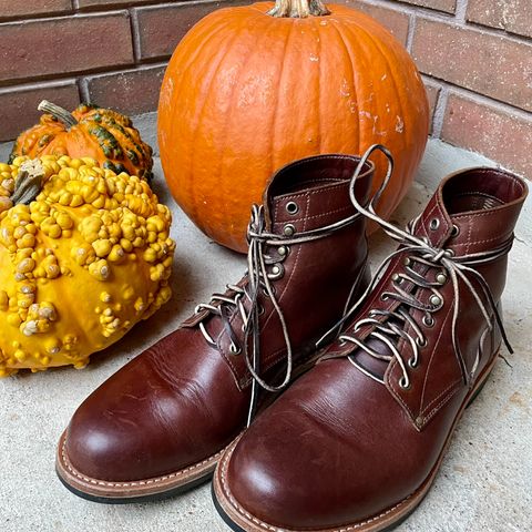 Oak Street Bootmakers Trench Boot in Seidel Light Brown Mustang