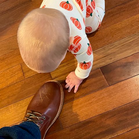 Oak Street Bootmakers Trench Boot in Seidel Light Brown Mustang