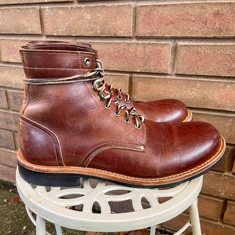 Oak Street Bootmakers Trench Boot in Seidel Light Brown Mustang