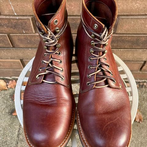 Oak Street Bootmakers Trench Boot in Seidel Light Brown Mustang