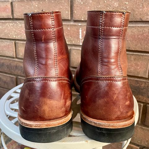 Oak Street Bootmakers Trench Boot in Seidel Light Brown Mustang