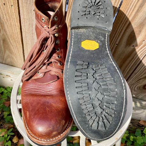 Oak Street Bootmakers Trench Boot in Seidel Light Brown Mustang