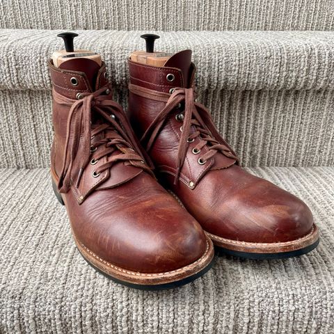 Oak Street Bootmakers Trench Boot in Seidel Light Brown Mustang