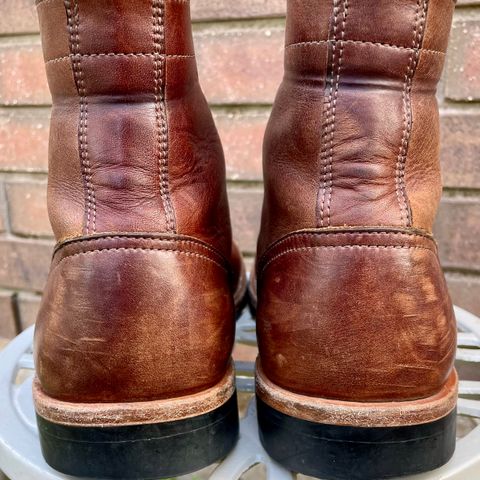 Oak Street Bootmakers Trench Boot in Seidel Light Brown Mustang
